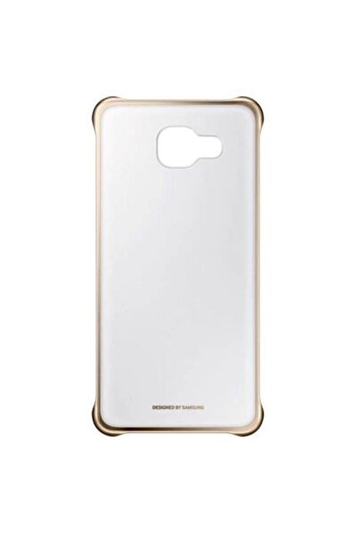 Samsung Husa protectie Originala Galaxy A5 2017 clear cover transparent/auriu