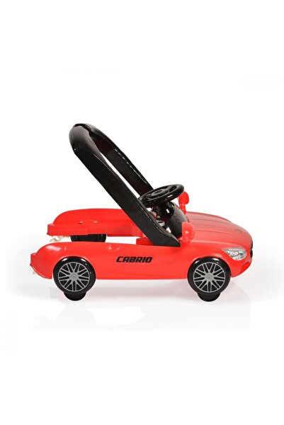 Cangaroo 2in1 Cabrio Red walker convertible into a walker, Adjustable height, Walker function