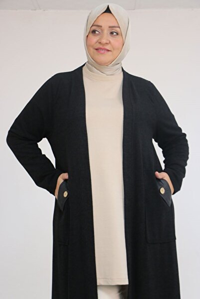 Eslina 53035 Jachetă Mir cu buzunar de mărime mare - Negru