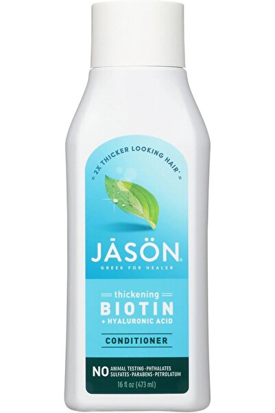 Jasön Jason Conditioner, Thicken & Restore Biotin and Hyaluronic Acid, 16 Oz