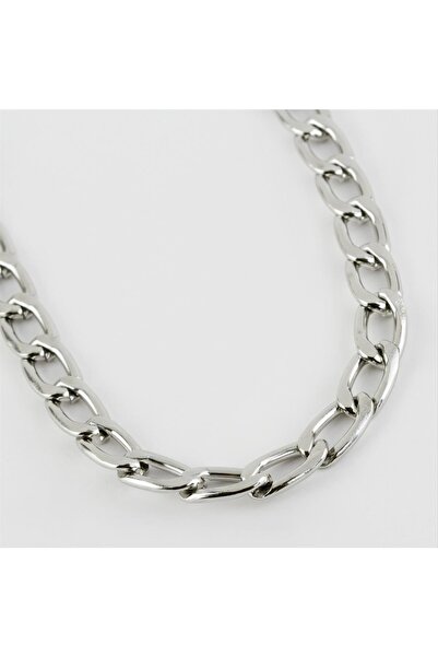Marsilyan Flat Chain Necklace Ilkel-Bjt940
