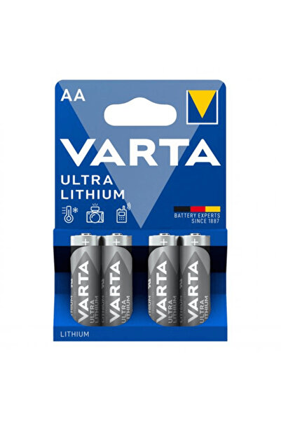 Varta Battery Lithium ultralithium AA R6 1.5v B4