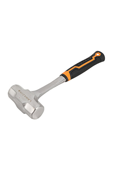 Lawazim مطرقة برتقالية 2 كجم - مقبض ممتص للصدمات عالي التحمل للأعمال المعدنية...