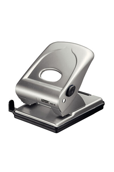 Rapid Perforator metalic FMC40, cutie argintie, 40 de coli