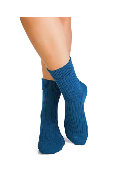 Pirin Hill Thick Wool Socks in Petrol
