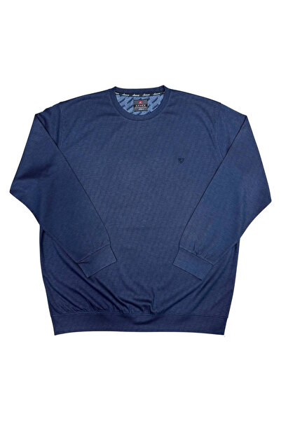 ANNEX Swea tricou Battal pentru bărbați, mărime mare, cu gât tip crew