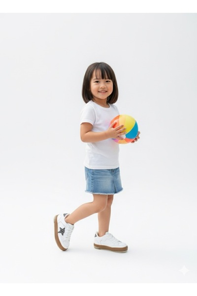 GÜLERSHOES Garantili Orijinal Ortopedi Hafif Cilt Su Geçirmez Çocuk Spor 26-27-28-29-30 Numara Sneaker