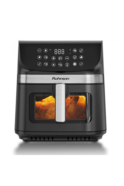 ROHNSON Friteuză cu aer cald R2866, 9L, 1800W, panou tactil digital