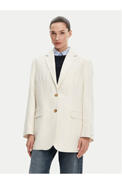 Tommy Hilfiger Women's Jacket WW0WW46167 Beige