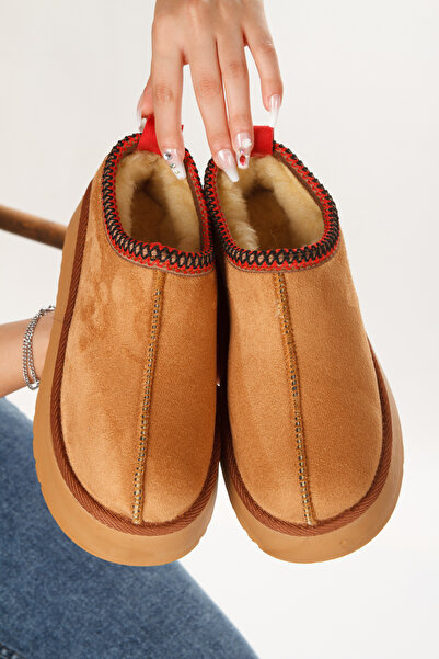 marceline Дамски/момичешки мини боти с подплата от флис и дебела подметка и п...