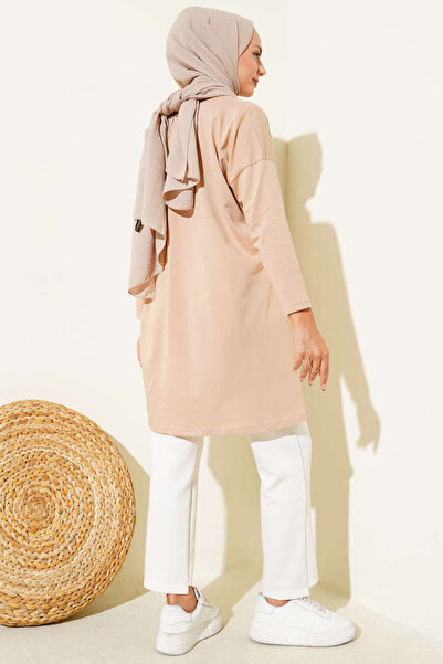 Smy moda Γυναικείο μπλουζάκι με στάμπα με μακρύ μανίκι