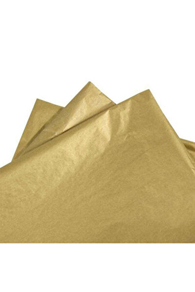 Papette Set of 50 pieces Tissue paper 17g GOLD METALIZED - 50 x 75 cm