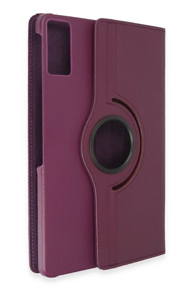 Khayra Huawei Honor Pad 10 12.1 Case 360 Tablet Leather Case - Plum-(5796) - Eszaoc4948-9095