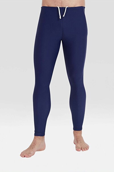 Coega Sunwear Mens Swim Leggings Full Length - Navy