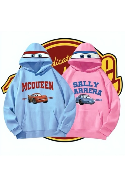 Vordevia Скъпа комбинирана памучна блуза с качулка и 3 копчета