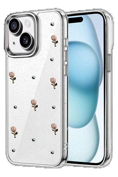 Khayra غطاء آيفون 15 من أبل بنمط الفيونكة - نمط 5-(5796) - ESZAOC8244-5898