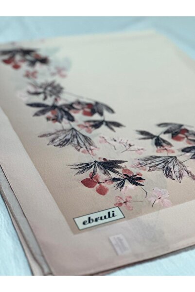 Shawl Passion ΣΑΛΙΑ ΜΕ ΜΟΝΤΕΛΟ ΛΟΥΛΟΥΔΙΩΝ ΒΑΜΒΑΚΙ ΠΟΛΥ ΡΟΖ