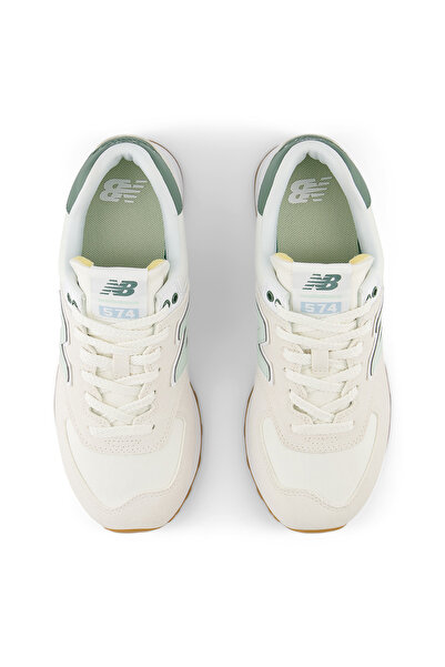 New Balance 574 Kadın Yeşil Sneaker Ayakkabı WL574CGR