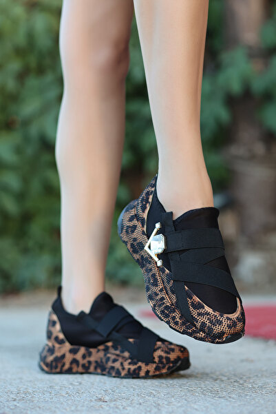 kajal ayakkabı Pantofi sport cu cataramă LJN 640