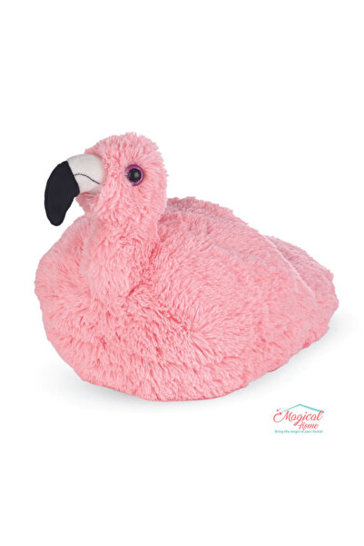Noxxiez Flamingo plush slipper toy