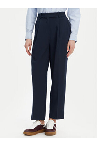 Tommy Hilfiger Pantaloni chino pentru femei WW0WW44793 albaștri