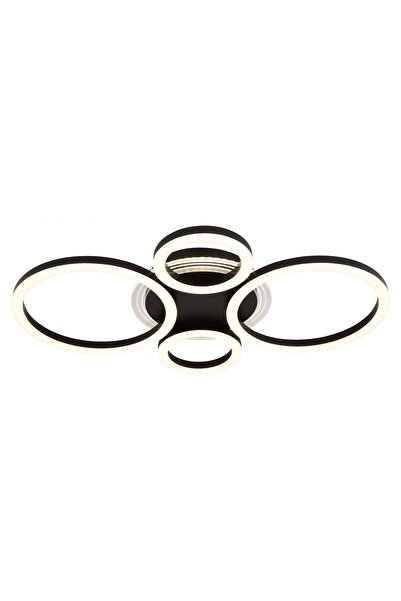 Globo Lighting 40W, 2500 lm, 3CCT (2700/4500/6500K), IP20, μαύρο/οπάλ