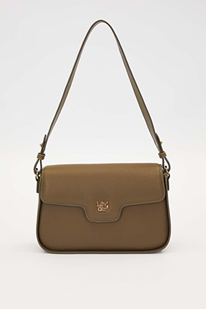 Levidor Khaki Adjustable Strap Shoulder Bag