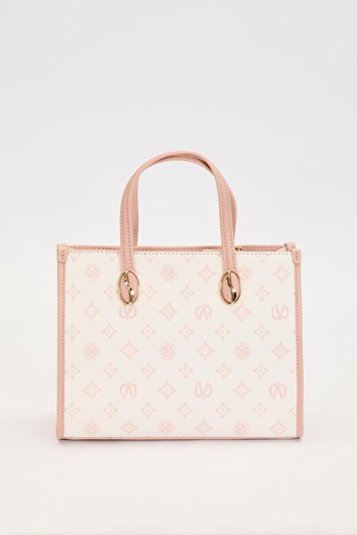 Levidor Pink Lvd Printed Handbag