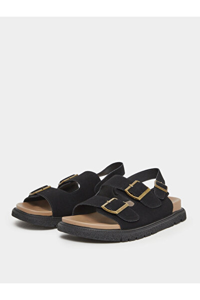 Styli Double Buckle Detail Sandals
