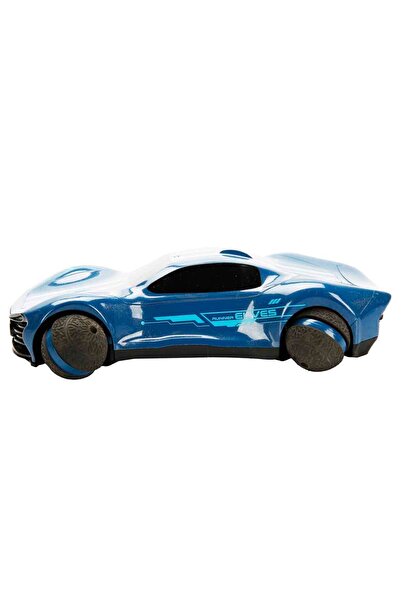 PopŞeker RC Drift Araba Mavi – 360° Dönüşlü, Işıklı ve USB Şarjlı