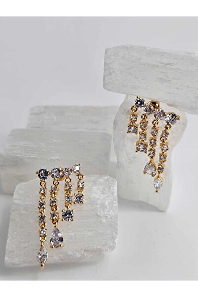 FA LORA TAKI ALTIN KAPLAMA 3 LÜ SARKIT KÜPE