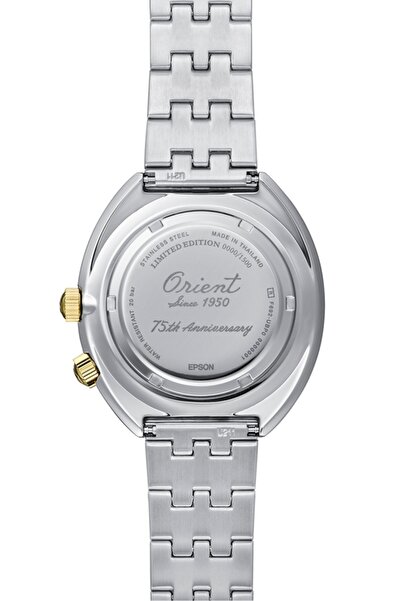 Orient World Map RA-AA0E08Y39B Limited Edition Otomatik Çelik Gri 20 ATM 44 mm Erkek Kol Saati