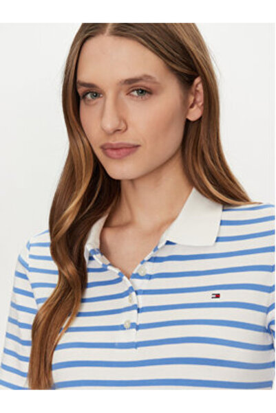 Tommy Hilfiger Women's Polo WW0WW43224 Blue