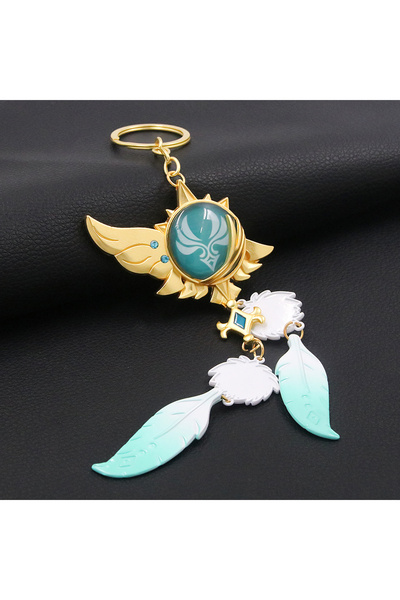 Choice Wenti Genshin Impact Keychains Wanderer Vision Of God Keychain Cosplay...