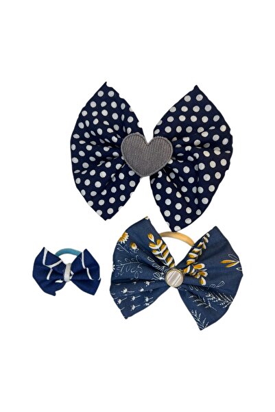 Mayriss Fundite dragute pentru par fetite -set 3 piese handmade