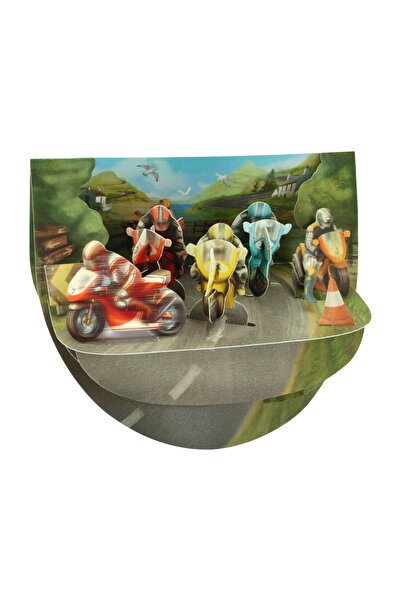Santoro Felicitare 3D PopnRock Motociclisti