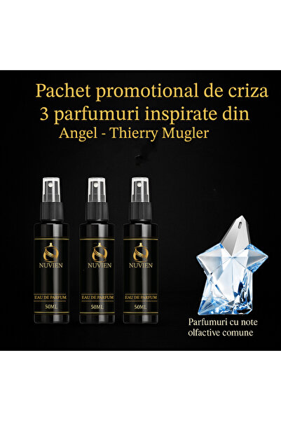 Nuvien Σετ 3 αρωμάτων 50ml – Εμπνευσμένα από την Angel T.M.