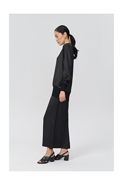 QOOQ STORE Star Bluz-SİYAH - 38