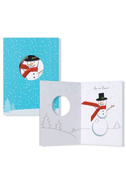 PopShots Felicitare 3D Trespanache Om de zapada