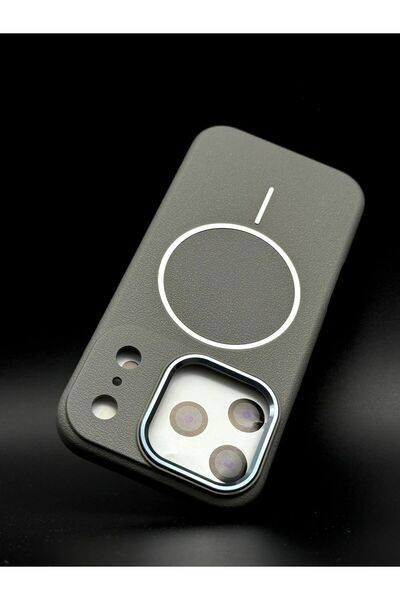 GENERAL Premium MagSafe Leather Texture Case for iPhone 17 Pro Max – Shockproof, Slim & Wireless Charging