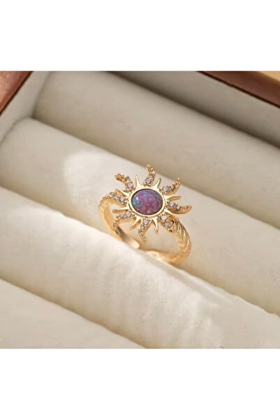 ArtBDesign Mor Güneş Yüzük