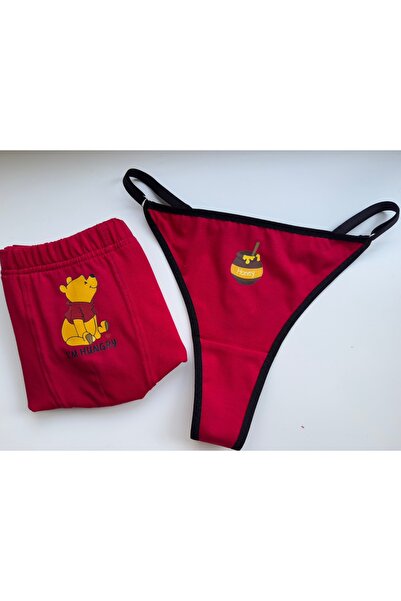 selenesilhouettes ÖZEL BASKILI İÇ ÇAMAŞIRI(ÇİFT KOMBİNİ)