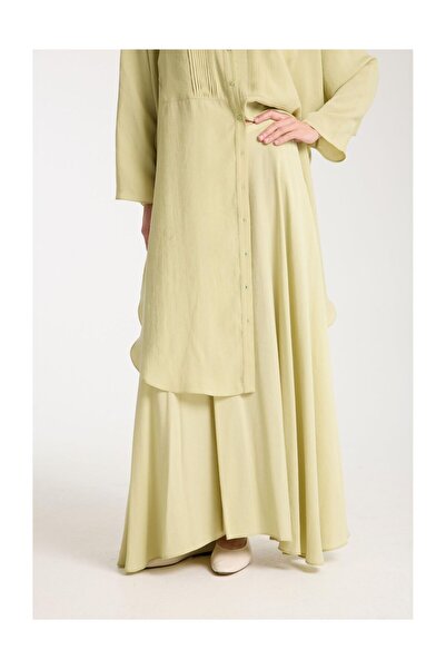 QOOQ STORE Olbis Etek-YEŞİL - 38