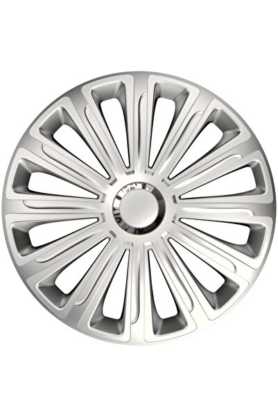 Cridem Set capace roti auto Trend RC 4buc - Argintiu/Crom - 15''