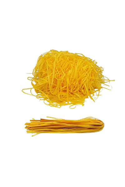 Papette Set of 10 ties of YELLOW tissue paper box filler