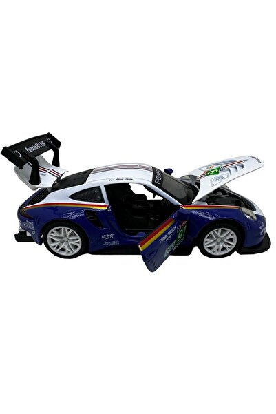 JPT Μεταλλικό μοντέλο αυτοκινήτου Porsche RSR Racing 1:32 με φώτα