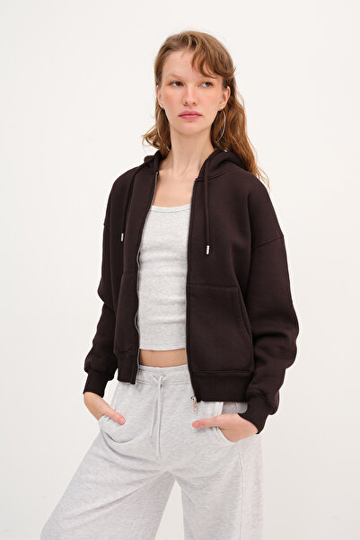 Addax Zippered Sweatshirt H9476-1