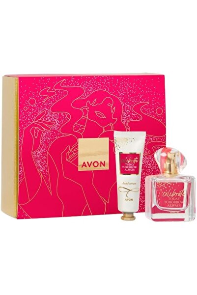 AVON Set TTA Today Celebrate, Eau de Parfum 50ml, Hand Cream 30ml,