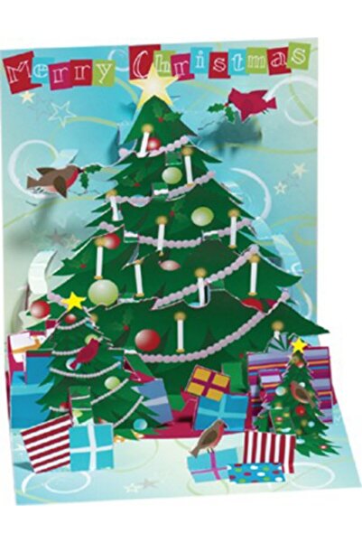 PopShots Felicitare 3D Bradul de Craciun