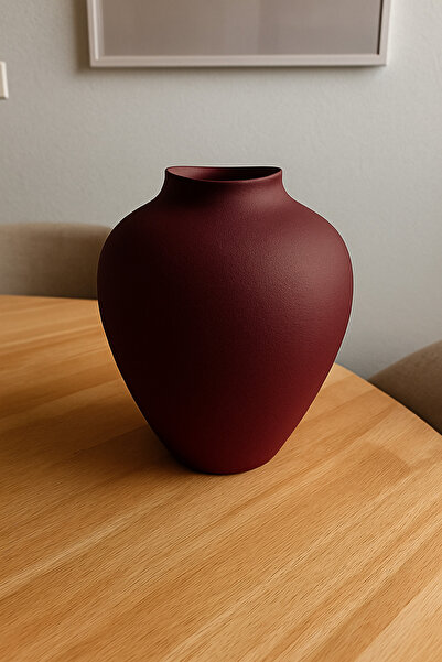 Vescarri MODERN CLAY LIKE DOKULU VAZO - DEKORATİF TASARIM